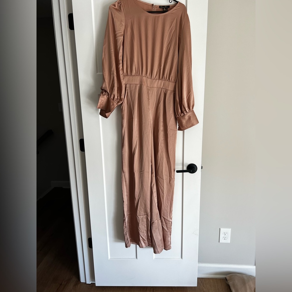 Dusty rose jumpsuit - brand new with tags - size M